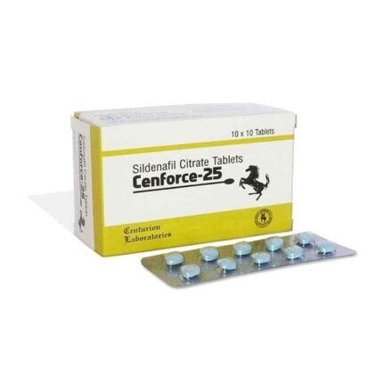 Cenforce 25 mg (Sildenafil Citrate 25mg)